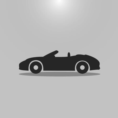 Sport car icon vector illustration.のイラスト素材