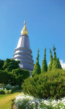 Doi Inthanon National Park, Inthanon in Chiangmai, The highest mountain in Thailandの写真素材