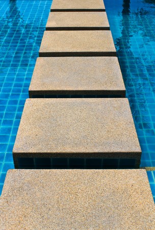 Way of poolの写真素材