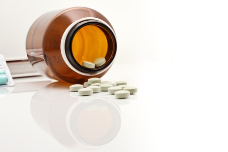 Medicine for treatment of illness  Health care and medical の写真素材