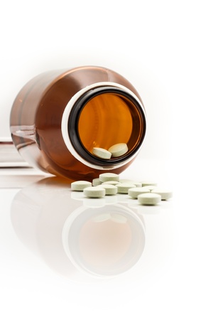 Medicine for treatment of illness  Health care and medical の写真素材