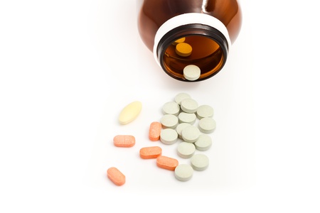Medicine for treatment of illness  Health care and medical の写真素材
