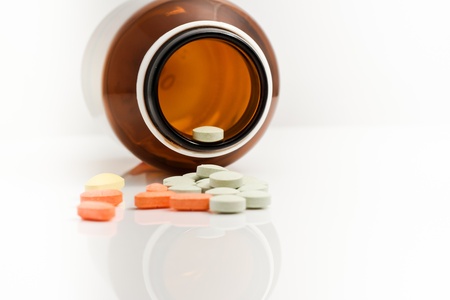 Medicine for treatment of illness  Health care and medical の写真素材