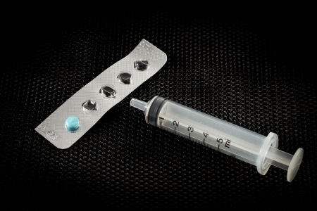 Medicine for treatment of illness  Health care and medical の写真素材