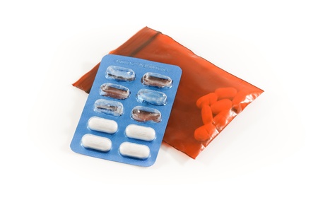 Medicine for treatment of illness  Health care and medical の写真素材