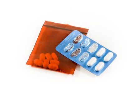 Medicine for treatment of illness  Health care and medical の写真素材