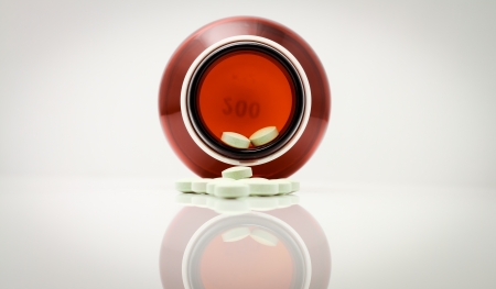 Medicine for treatment of illness  Health care and medical の写真素材