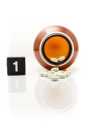 Medicine for treatment of illness  Health care and medical の写真素材