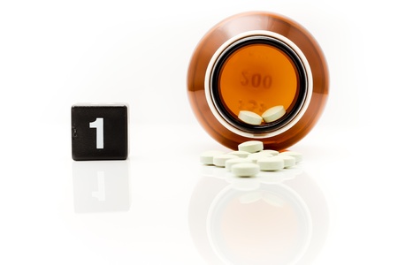 Medicine for treatment of illness  Health care and medical の写真素材