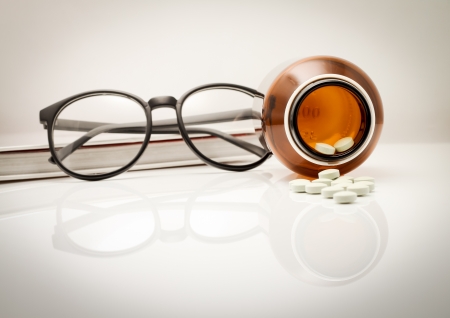Medicine for treatment of illness  Health care and medical の写真素材