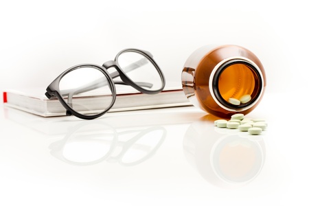 Medicine for treatment of illness  Health care and medical の写真素材