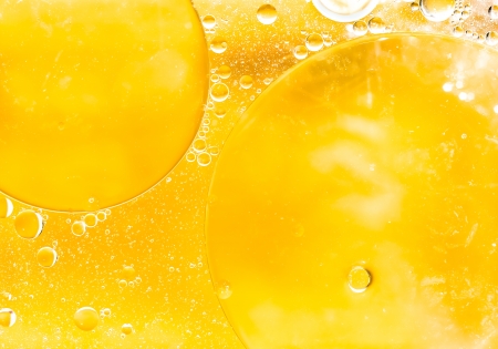 Oil drops on a water surface  Abtract background の写真素材