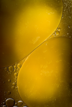 Oil drops on a water surface  Abtract background の写真素材