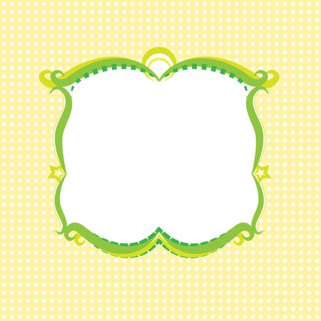 Vintage element and page decoration polka dot background.のイラスト素材