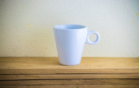 Glass white color  on a wall background.  Using wallpaper or background for  package with product and refreshing.の写真素材