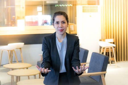 Asian women with dollar vector for life insurance image.To the hospital and everyone on a office background.  Using life insurance or health care and business.の写真素材