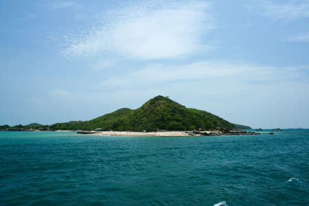 island in the seaの写真素材