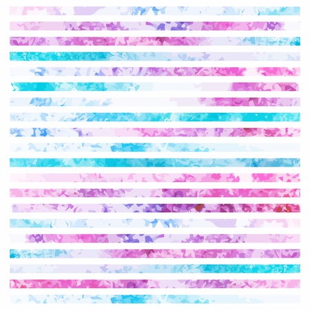 Vintage striped background  Watercolor style のイラスト素材
