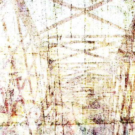 Vintage floral background. Grunge background. Old texture. Provence card.の写真素材