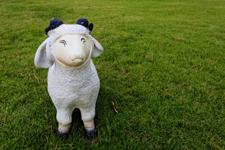 sheep potteryの写真素材