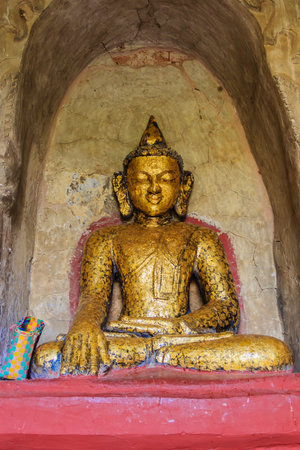 Buddha Image,   Bagan in Myanmar  Burmar のeditorial素材