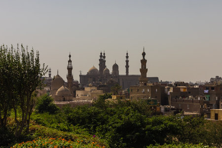 Citadel and City View in cairo, egypt