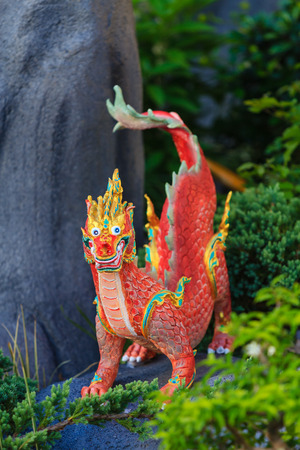 Himmapan creature at Royal Cremation Structure in Bangkok, Thailandの写真素材