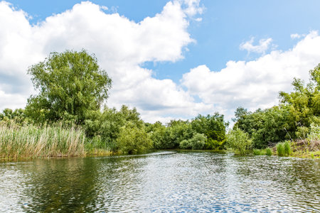 Landscape photo of Danube Delta in Romania