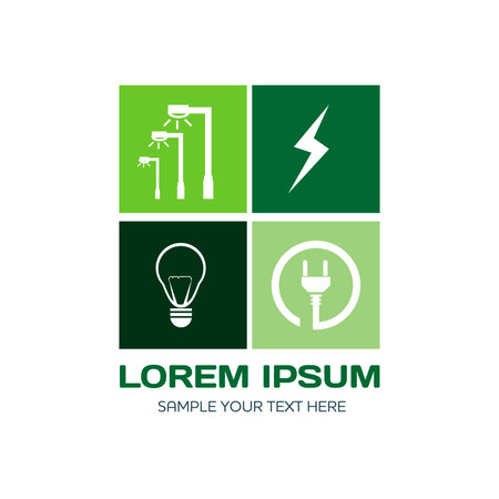 utility systems creative logo vector illustrationのイラスト素材