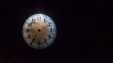 Clock in the wall