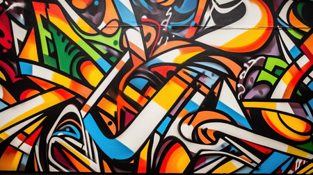 graffiti on the wallの素材
