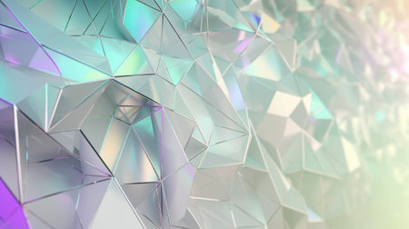 Abstract iridescent futuristic backgroundの素材
