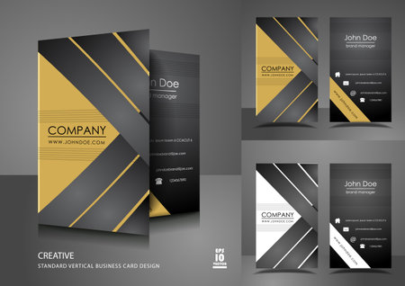 Creative business card designのイラスト素材