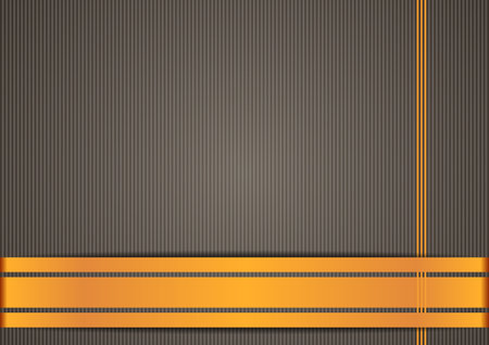 Brown background, orange stripesのイラスト素材