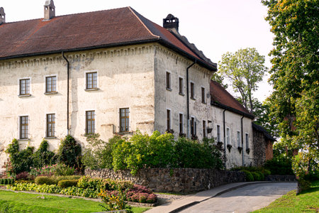 The ancient building of the Dundaga castle, decorative elements and sights, rest in Latvia.October 21, 2020.のeditorial素材
