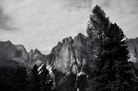 mountain landscape.の写真素材