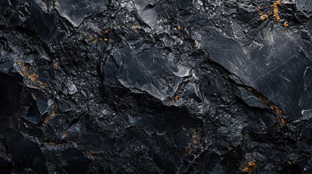 Black coal texture. Abstract background for design with copy space.の素材