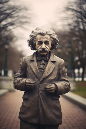 Statue of Albert Einstein, Theoretical physicistの素材