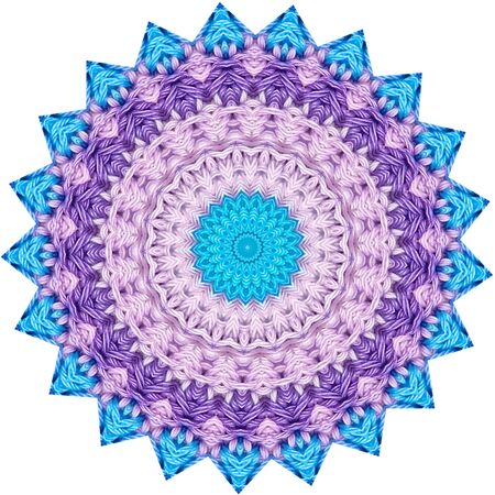 Colorful religious mandala circleの写真素材