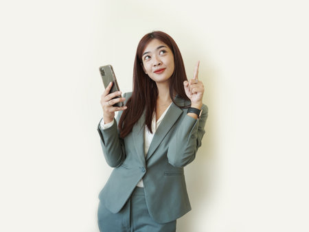 a beautiful woman in work clothes and casual clothesの写真素材