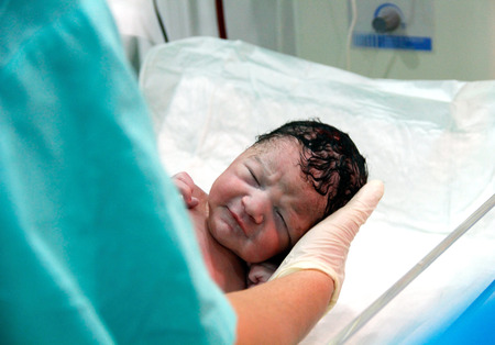 Newborn in hospital
