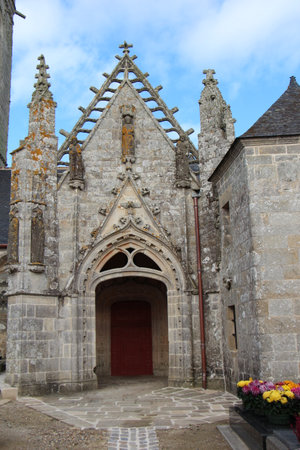 Saint Tugen chapel in Primelinの写真素材