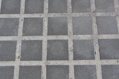 Pavement in an alleyの写真素材