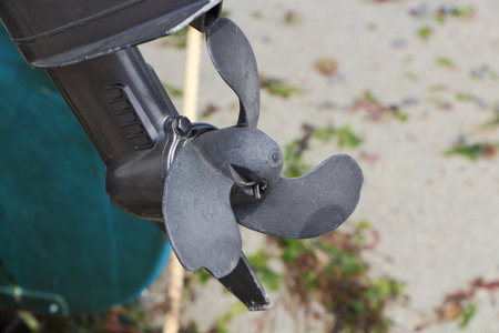 Motor boat propeller