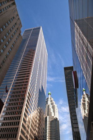 Office buildings downtown Toronto