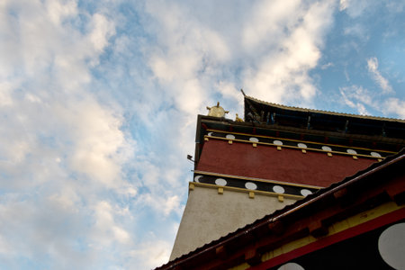  Shangri Laの写真素材