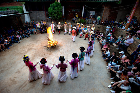 China s Minoritiesのeditorial素材