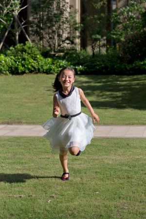 Girl with Ballの写真素材