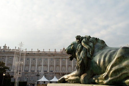 Spanish building  Madrid のeditorial素材