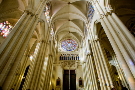 El Transparente in Toledo Cathedral, Spainのeditorial素材